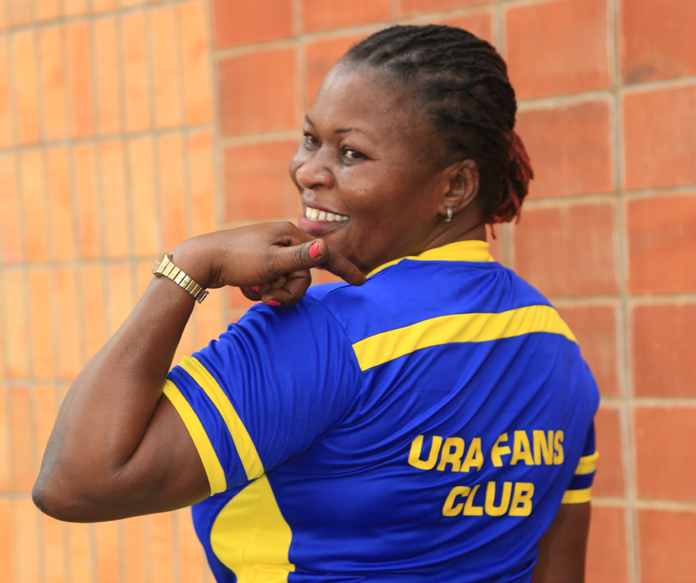 Rose Apio is an avid supporter of URA FC.