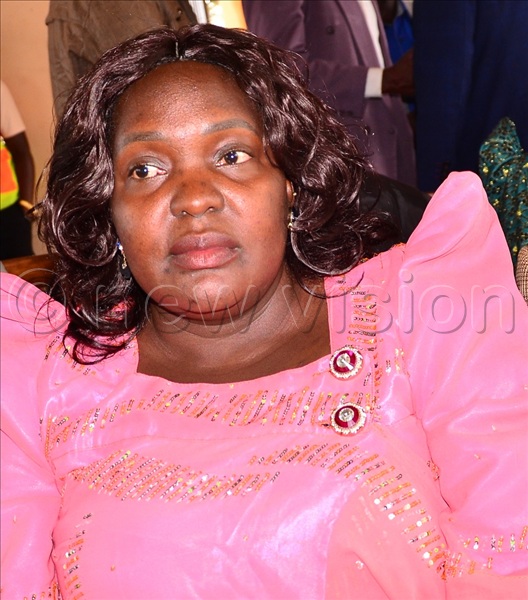 Betty Tuuse Byuma (FDC) seeks for the Jinja District Woman MP seat. (All Photos by Jackie Nambogga)