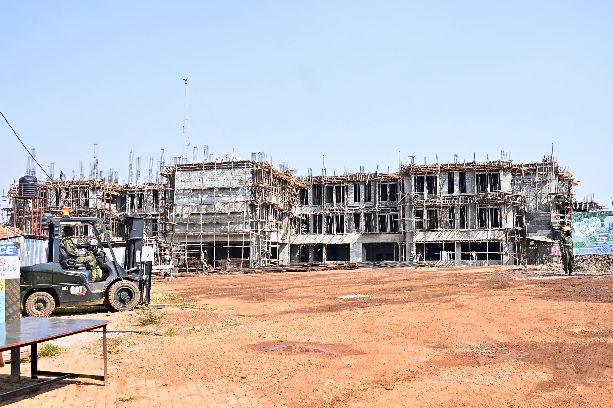 The construction site. (Courtesy)