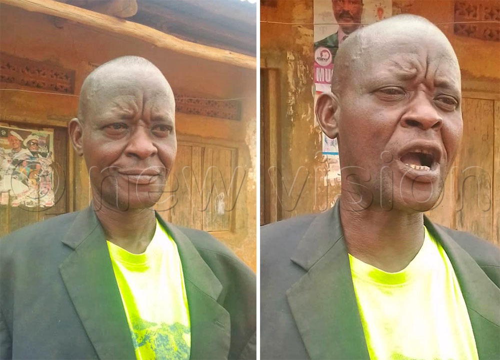 Steven Seguya, the NRA kadogo, Alliance for National Transformation (ANT) presidential flag-bearer Maj. Gen. (rtd) Gregory Mugisha Muntu ran into. (Photo by Dedan Kimathi)