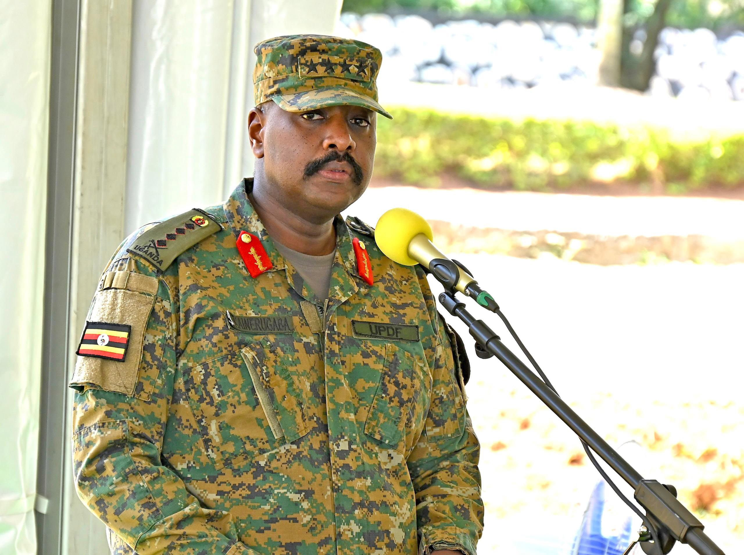 CDF, Gen. Muhoozi Kainerugaba. (File)