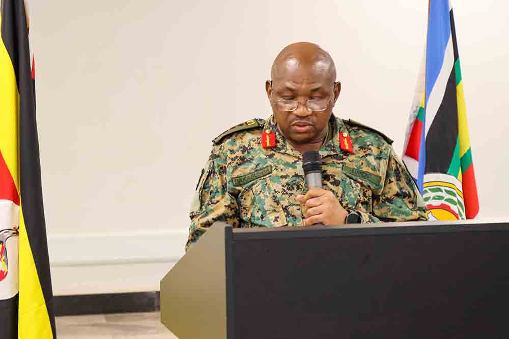 Lt. Gen. Jack Bakasumba, the Chief of Joint Staff.