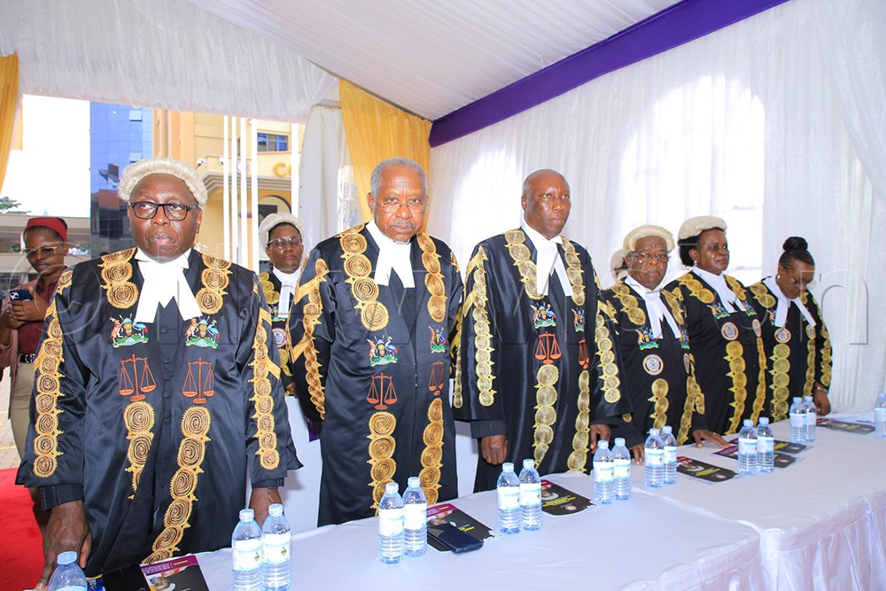 Judges of the Court of Appeal at the special sitting.