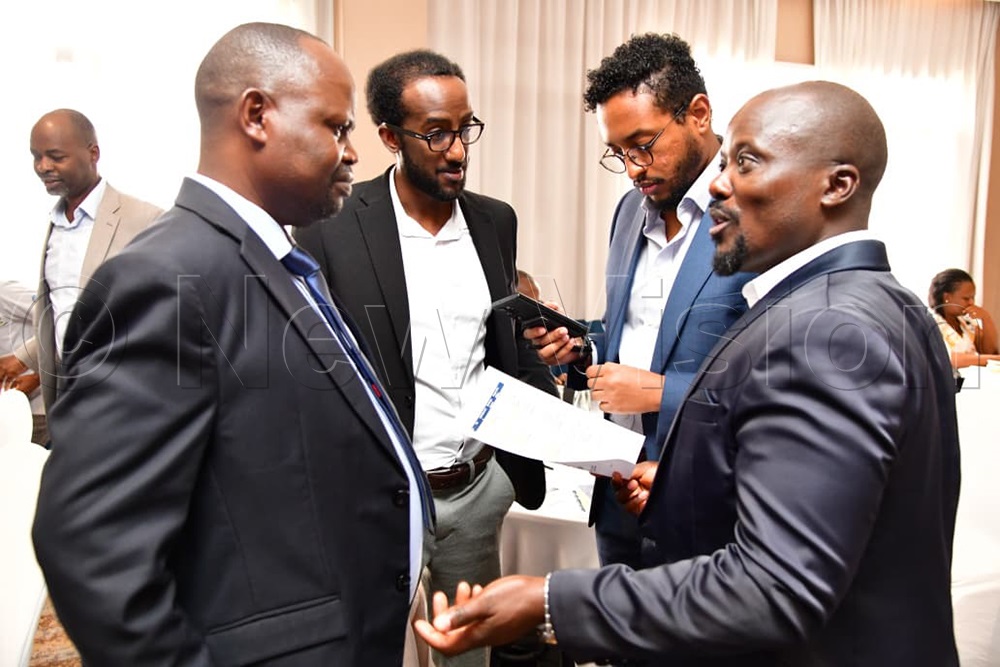 Some of the participants attend the Agri-Connect Compact stakeholder engagement at Golden Tulip Hotel in Kampala. (Photo by Mpalanyi Ssentongo)