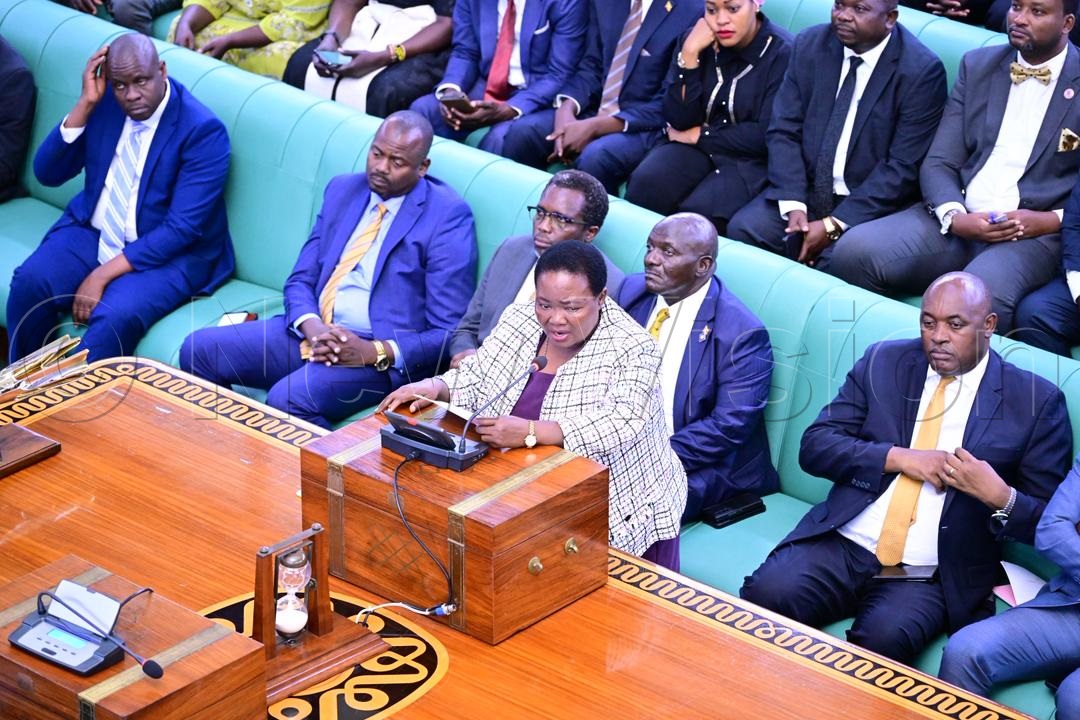 Prime Minister Robinah Nabbanja, described the deceased lawmaker as a hard-working and vocal legislator. (Credit: Miriam Namutebi)
