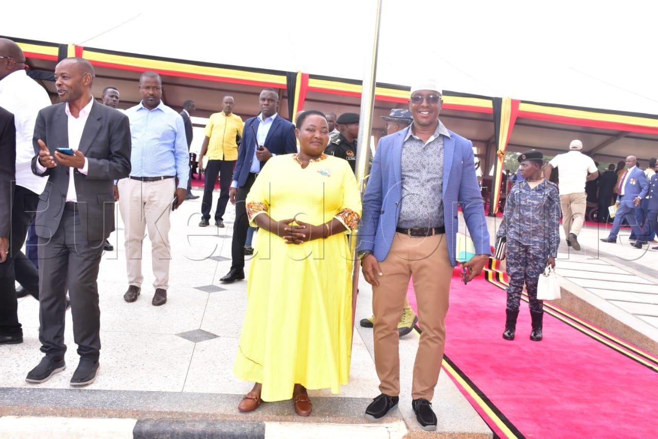 Rashid Ssekindi ssentebe wa Taxi mu uganda ng'ali ne katikkiro wa Uganda Robinah Nabbanja