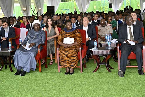 Bamwe ahabahikire ahakushaba oku aha State House Entebbe...(PPU Photo)