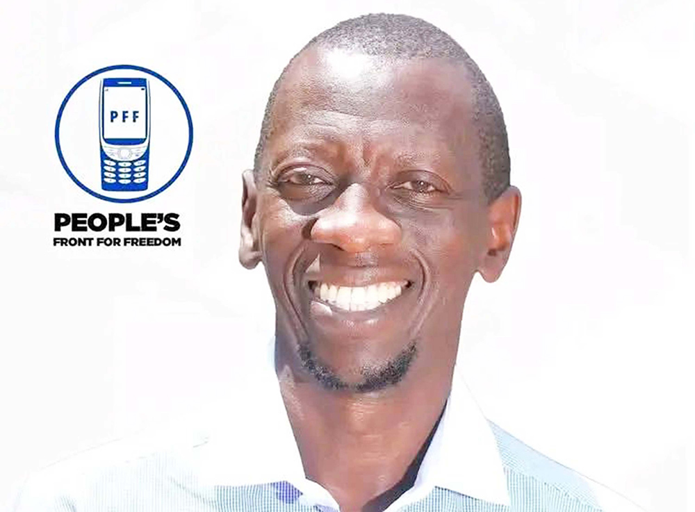 Sam Mugumya who was Dr. Kiiza Besigye's aide and a long-time political activist was abducted on Tuesday in Nyamitanga Mbarara city. (Courtesy photo)