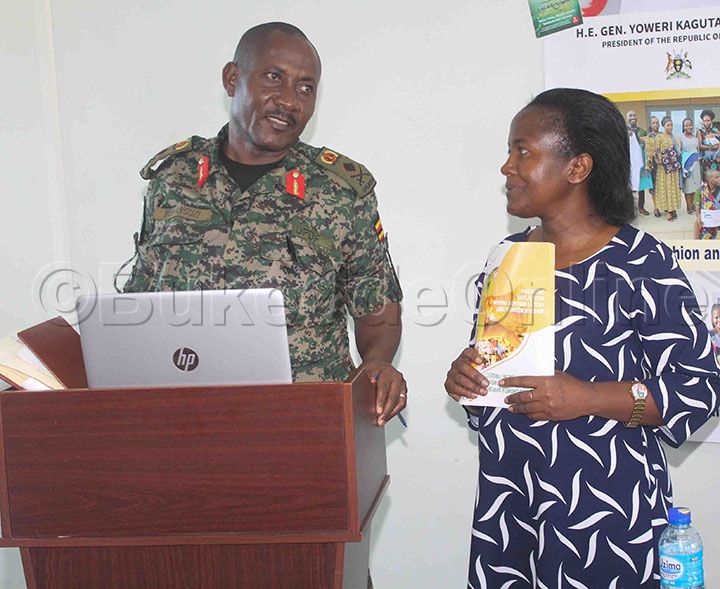 Brig General Muwanguzi N'akulira Abaana Ba Babajaasi Nakyejwe.