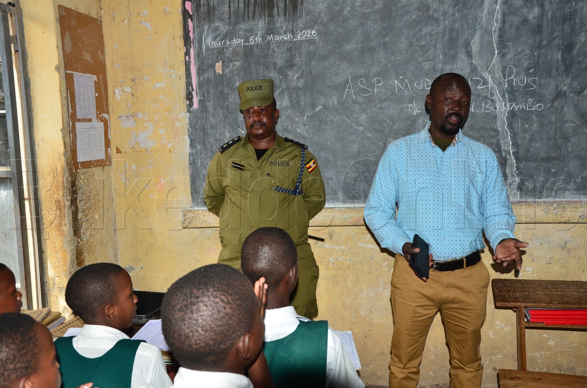 RDC ng'ali ne OC wa Poliisi ye Buwambo