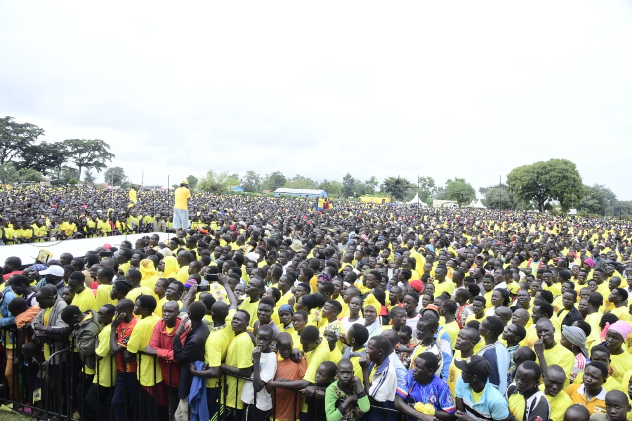 Bebe Cool entertaining NRM supports.