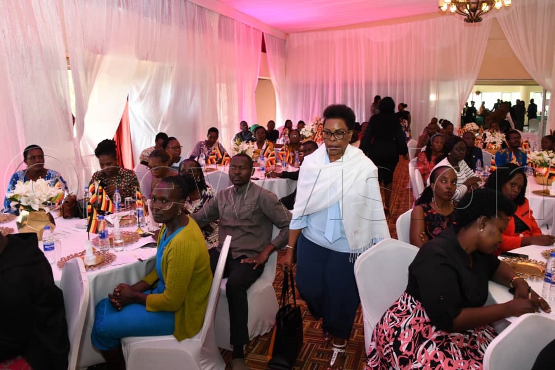 IGG Betty Kamya upon arrival.
