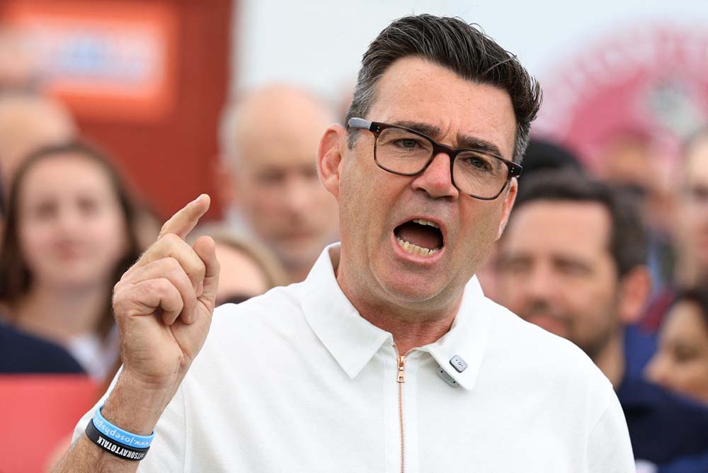 New Labour Party MP for Makerfield, Andy Burnham speaks to supporters and members of the media, the morning after his by-election victory, at Ashton Town FC, in Ashton in Makerfield, north-west England on June 19, 2026. (AFP Photo)