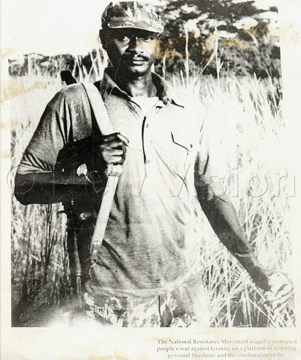 NRA   Yoweri Kaguta Museveni seen in Bulemezi in 1984.
