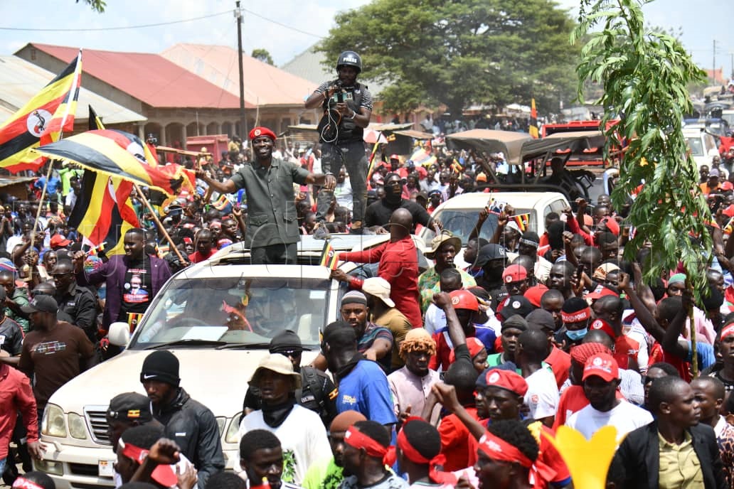 Bobi Wine e Busia