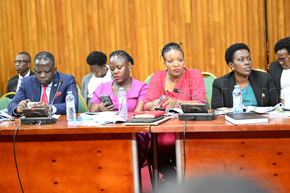 A cross-section of Members of Parliament on the Public Accounts Committee (Central) during the committee&rsquo;s proceedings on Thursday, August 20, 2026. (Photo by Maria Wamala)