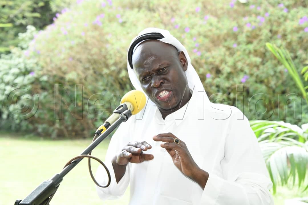 Ashraf Muvawala Zziwa, spokesperson UMSC, one of the beneficiaries.