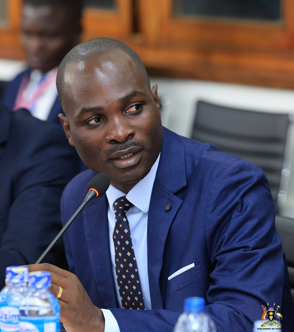 works and transport minister Fred Byamukama. (Courtesy: X/@Parliament_Ug)