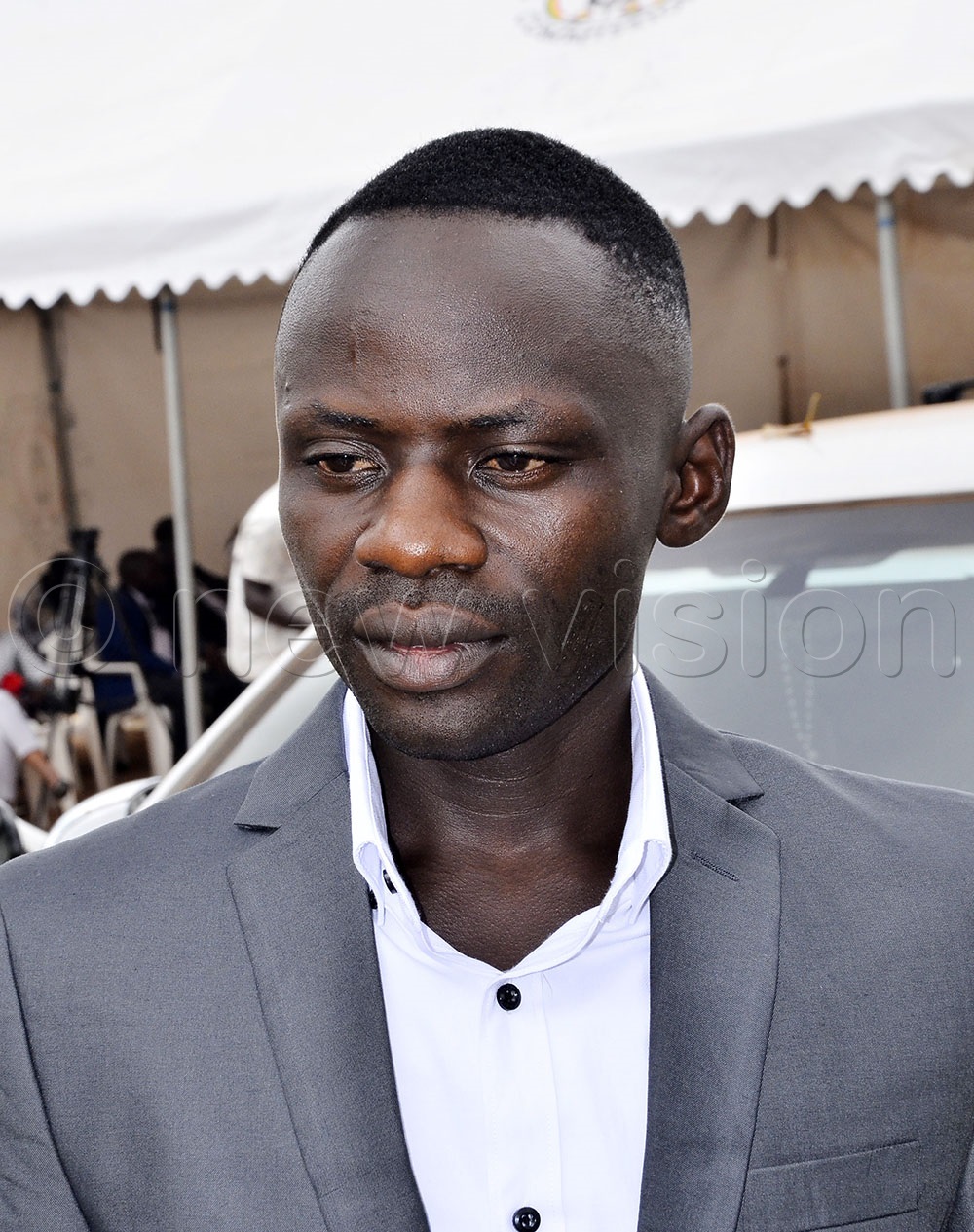Presidential aspirant Timothy Atwireho Kakonge (Credit: Ronnie Kijjambu)