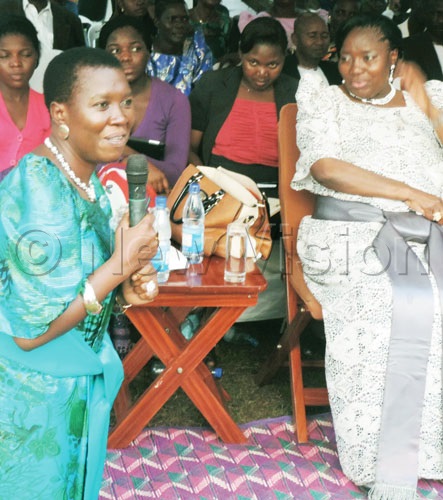 Musumba Goes On Her Knees As She Heaps Praises On Kadaga