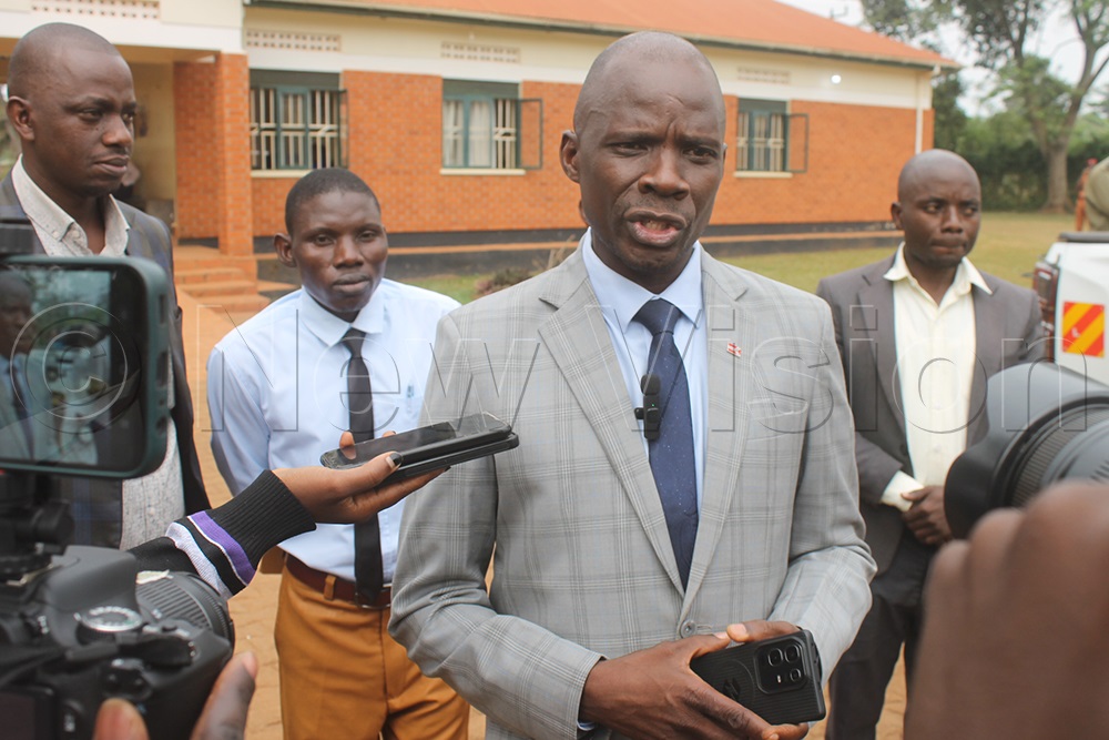 Fred Baseke (NRM), the Ntenjeru South MP-elect. (Photo by Charles Jjuuko)