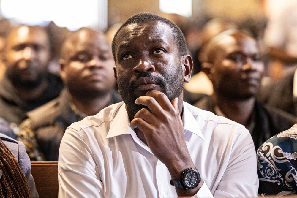Nairobi Senator Edwin Sifuna attends a church service at the All Saints Cathedral, ahead of the Linda Mwananchi (protect citizens) political rally in Nairobi on September 13, 2026. (Credit: AFP)