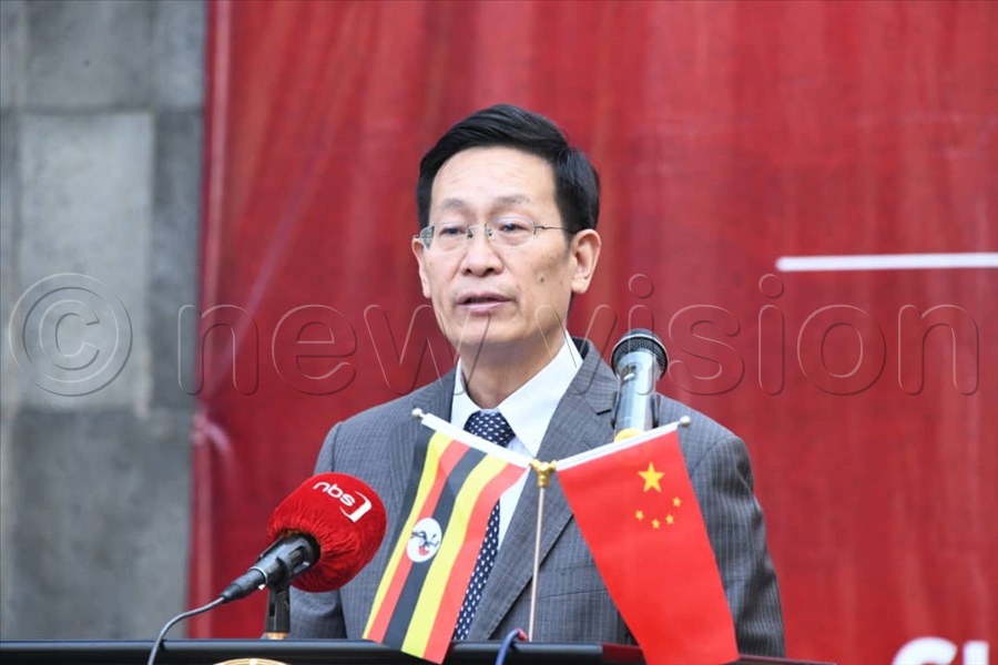Ambassador Zhang Lizhong noted that the army was born out of the Nanchang Uprising on August 1, 1927. (All Photos by Mpalanyi Ssentongo)