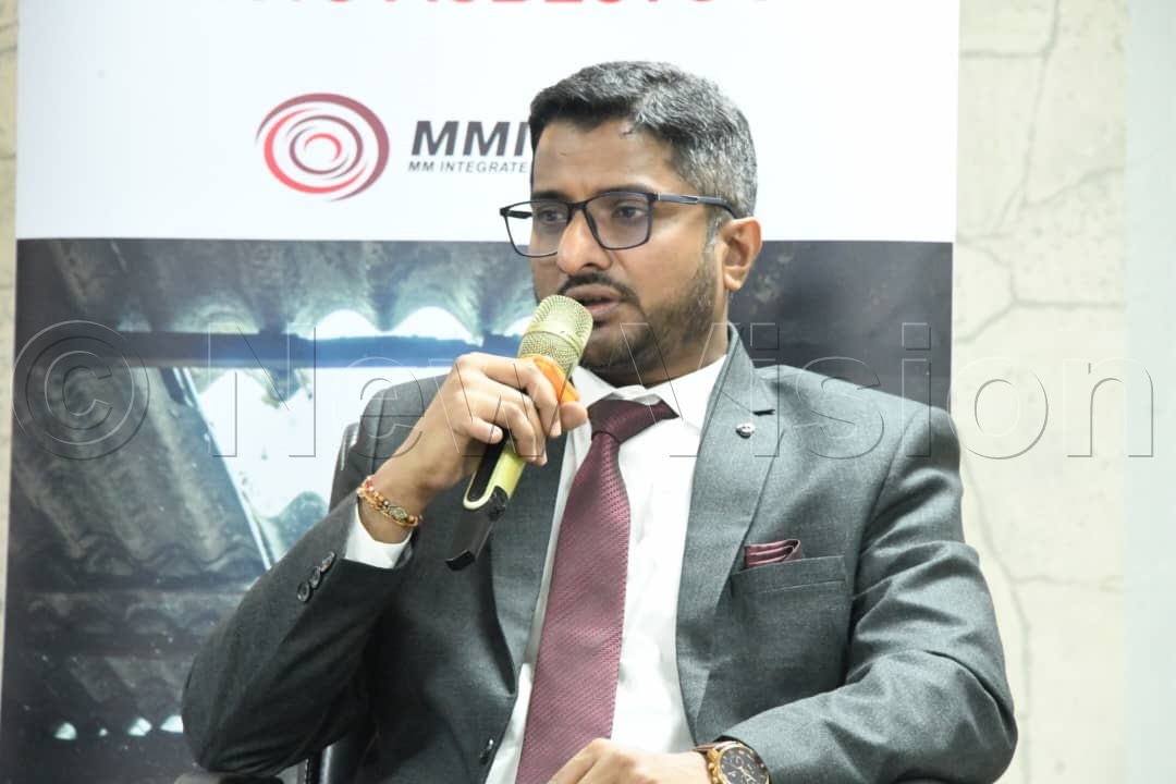 The Chief Executive Officer at MMI Steel, Heramb Kumthekar. (Credit: Mpalanyi Ssentongo)