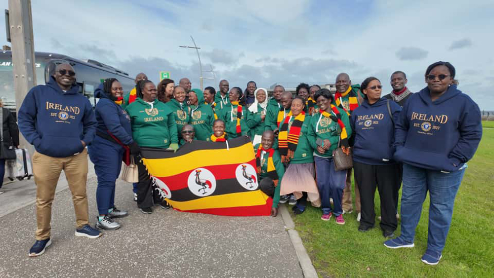Teachers Making A Difference delegation pose for a photo during their visit to Ireland.