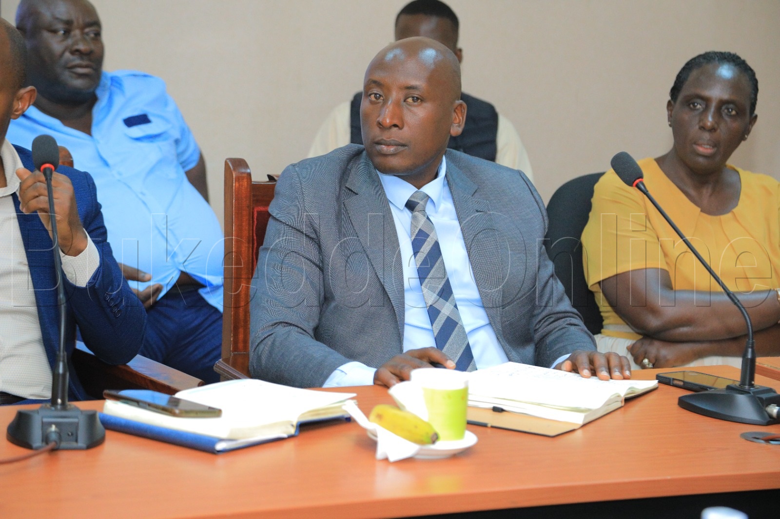 Omukulembeze wa FUTA Kabanda ng'ali mu lukiiko