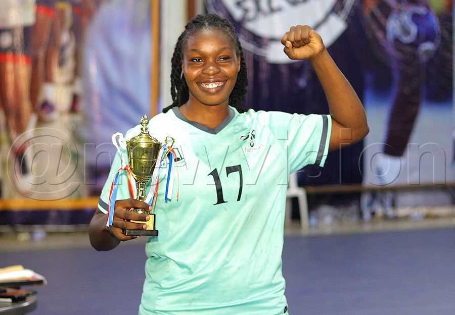 Nairobi Waters' Martha  Lavender emerged the top scorer of the tournament with 39 goals