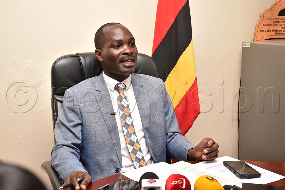 The month-long suspension takes immediate effect, transport state minister Fred Byamukama told a press conference on Wednesday. (Credit: Simon Peter Tumwine)