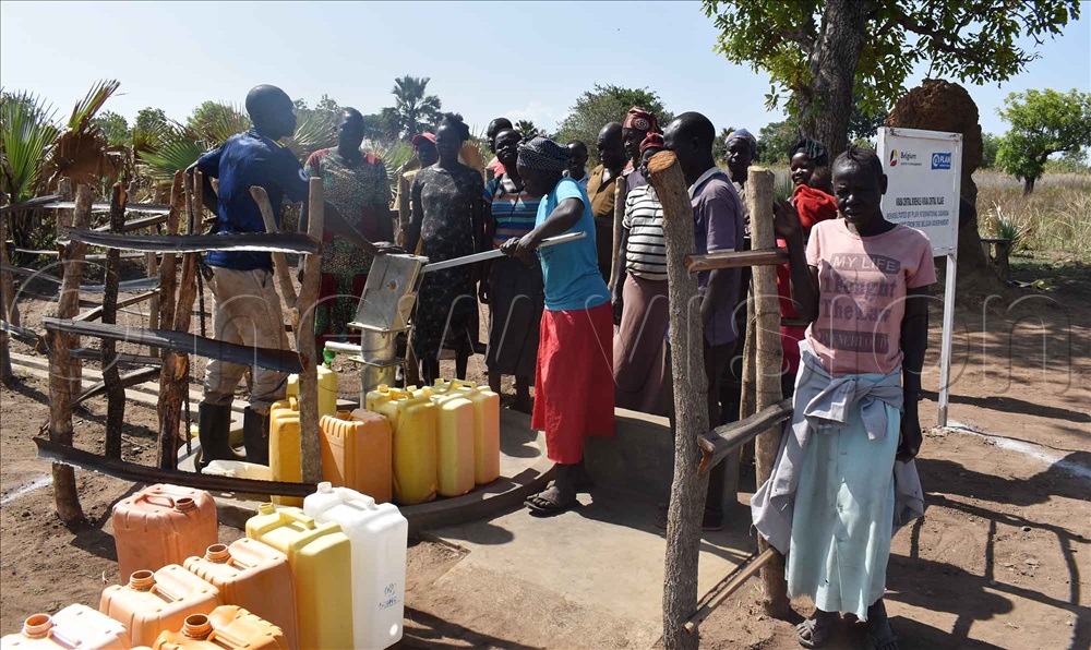 Some water sources were rehabilitated and are now functioning.