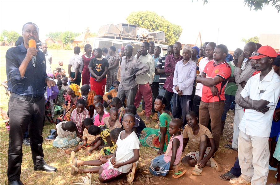 “We will prioritise constructing skilling centres in every district in Busoga sub-region to equip our youth with market-relevant skills, enabling them to participate in the economy. I will set up co-operative movements to revise prices of sugar and guard against exploitation and monopoly,” Muntu emphasised. (All Photos by Isaac Nuwagaba)