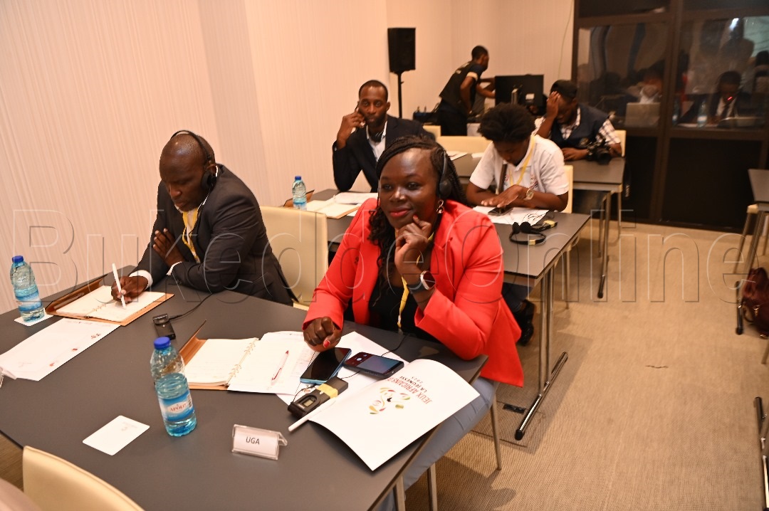 Harriet Ayaa eyakiikiridde uganda mu lukungaana oluteekateeka empaka mu Angola
