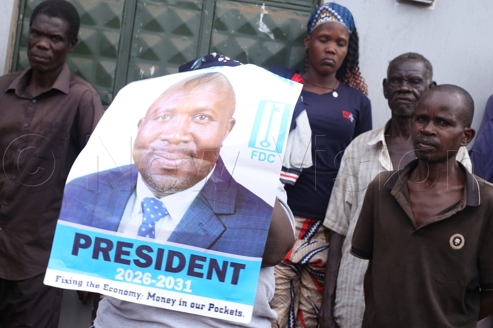 A Nandala Mafabi campaign poster. (Credit: Alfred Ochwo)