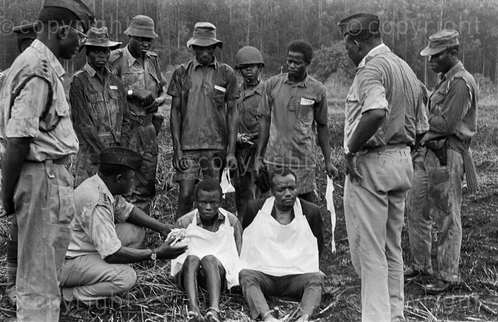 Members of FRONASA whom Idi Amin publicly executed on February 11, 1973. (Courtesy)