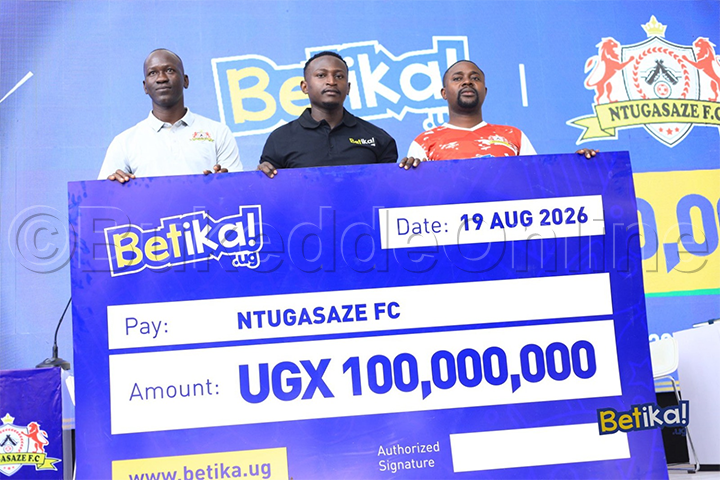 Ntugasaze FC nga balaga Obukadde 100 obubaweereddwa 