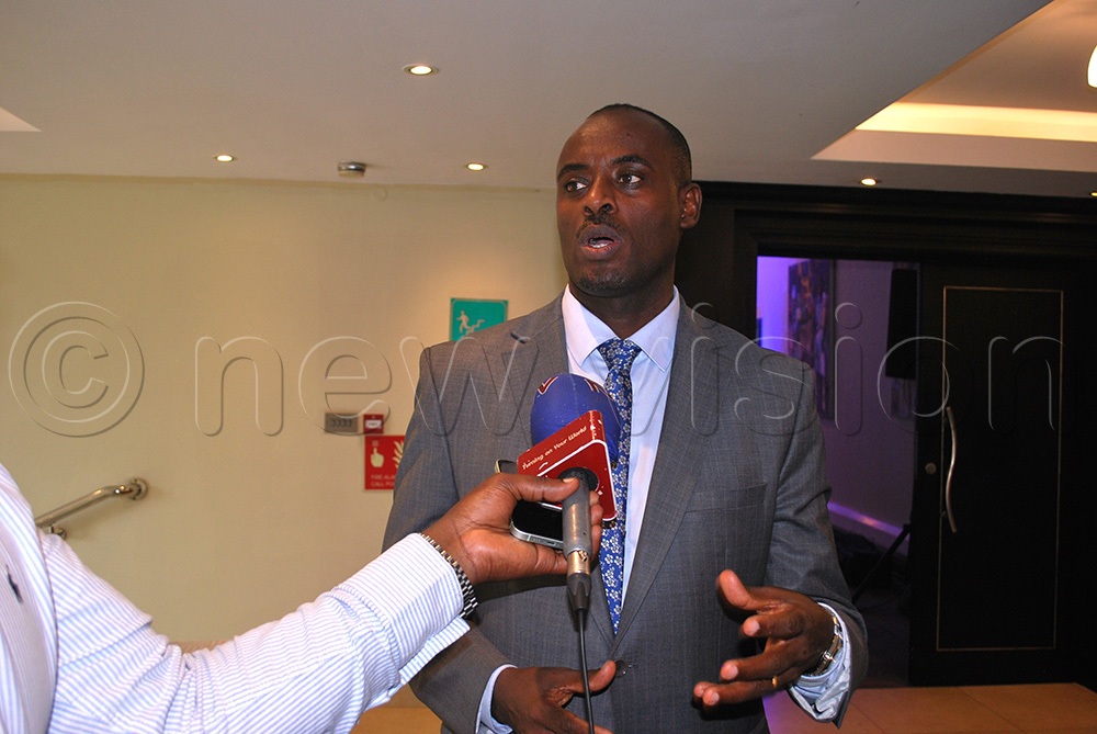 Dr Herbert Nabaasa, Commissioner of health services and environmental health, at the health ministry. (Photo by Jovita Mirembe)
