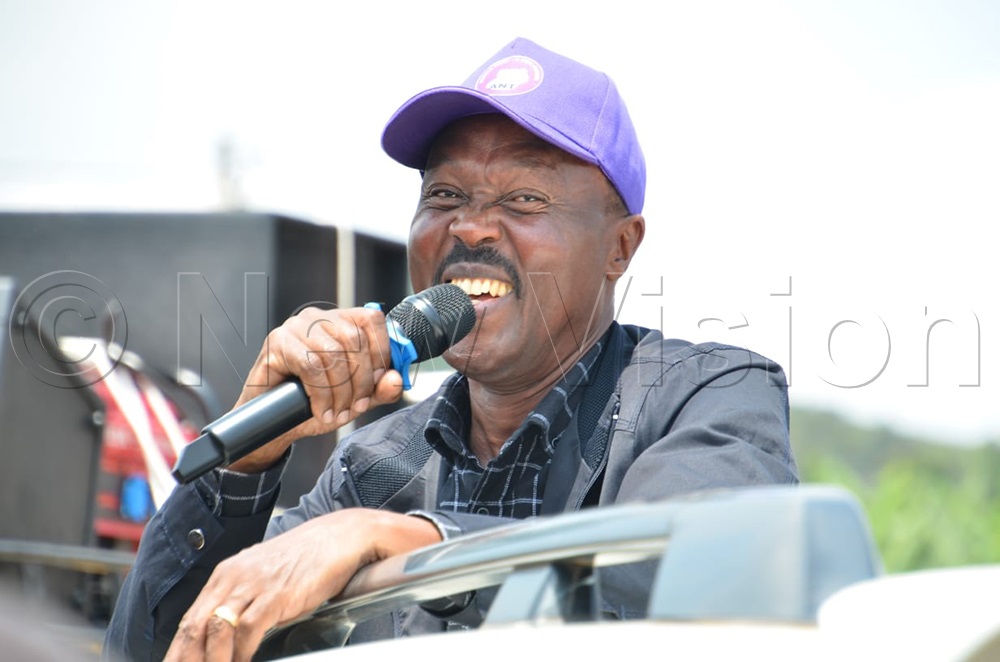Alliance for National Transformation (ANT) presidential flag-bearer Maj. Gen. (rtd) Mugisha Muntu. (Credit: Stuart Yiga)