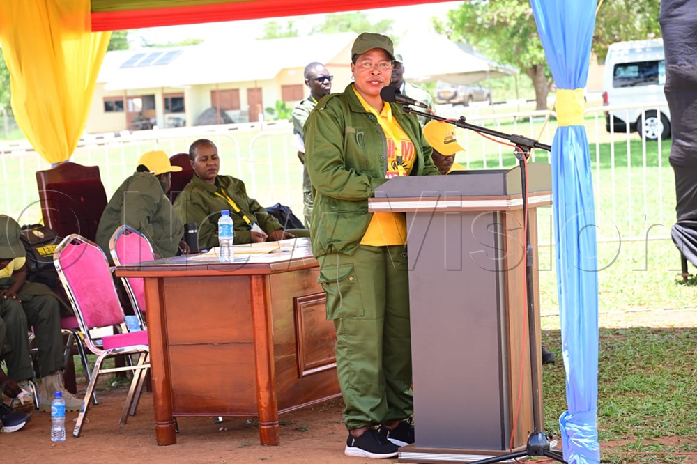 Speaker of Parliament Anita Among.