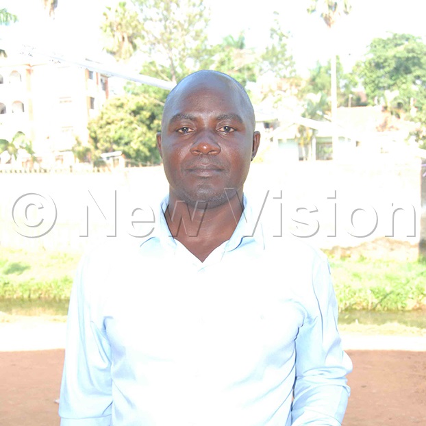 Joseph Tomusange, one of the contestants in the LC1 Chairperson elections. (Photo by Huzaima Kaweesa)