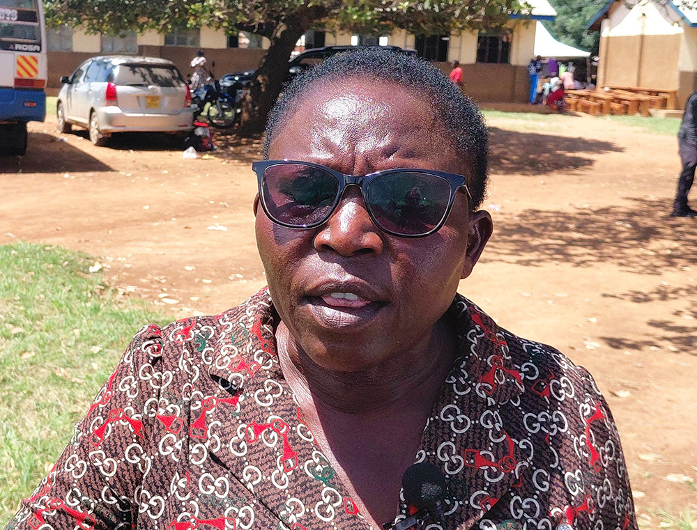 Jane Manano, the Senior Principal Nursing Officer (SPNO) Nebbi General Hospital and the district's reproductive health focal person. (Photo by Robert Adiga)