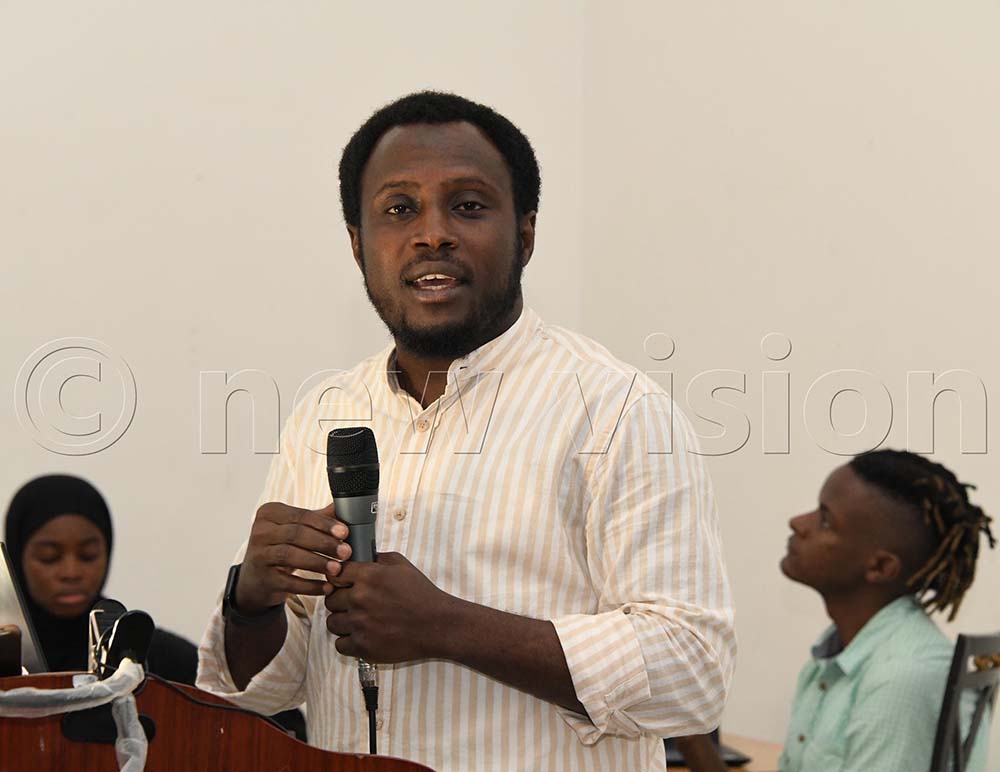 Prof.Abdulsalam Shema making a presentation during the 6th International Conference on Contemporary Architecture & Urbanism at IUEA campus