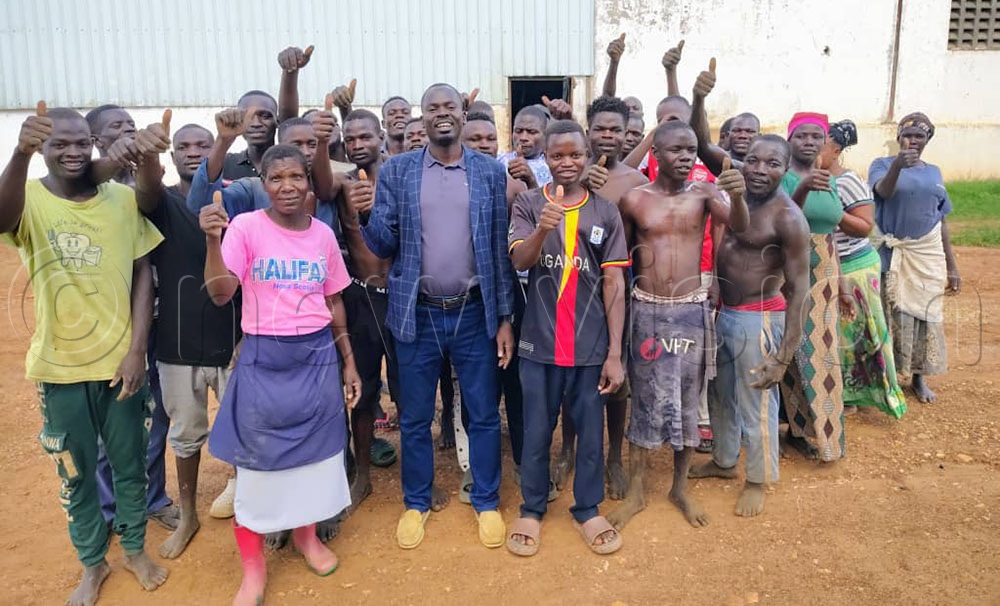 MP-Elect Kibale County Constantine Okwi acknowledged the industrialisation hubs such as Oladot which are employing and empowering rural women financially. (Credit: Javier Silas Omagor) 