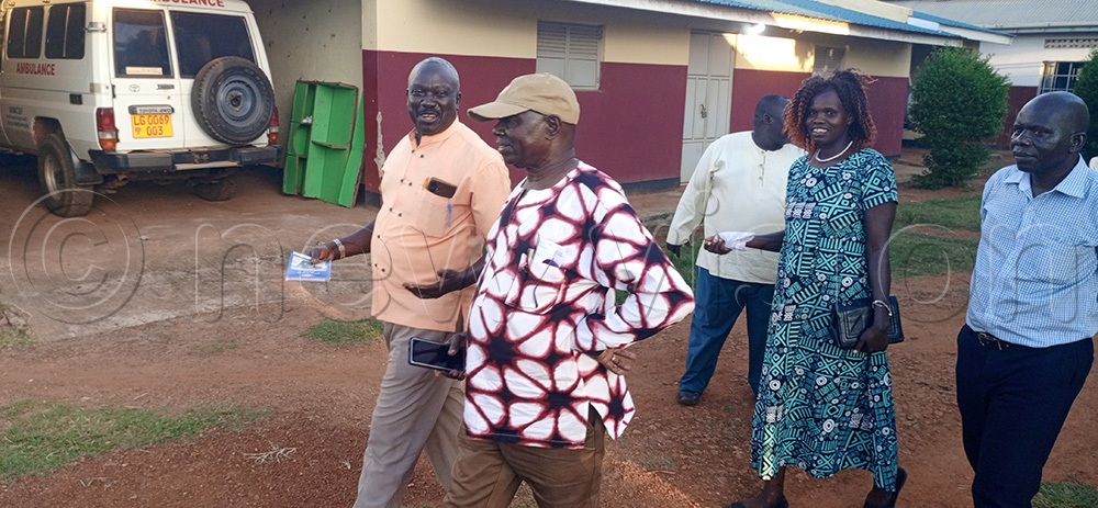 Lt Col (Rtd) Ambako Kibrai, the Senior Presidential Advisor on Mobilisation at the RDC Secretariat, criticised district leaders for failing to utilise the recruitment funds despite the severe staffing gaps at Patongo Health Centre III. (Photo by Christopher Nyeko)