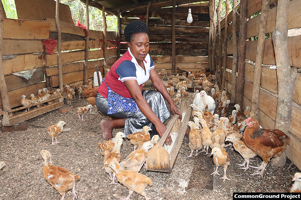 Households have been supported to start income-generating activities for income security