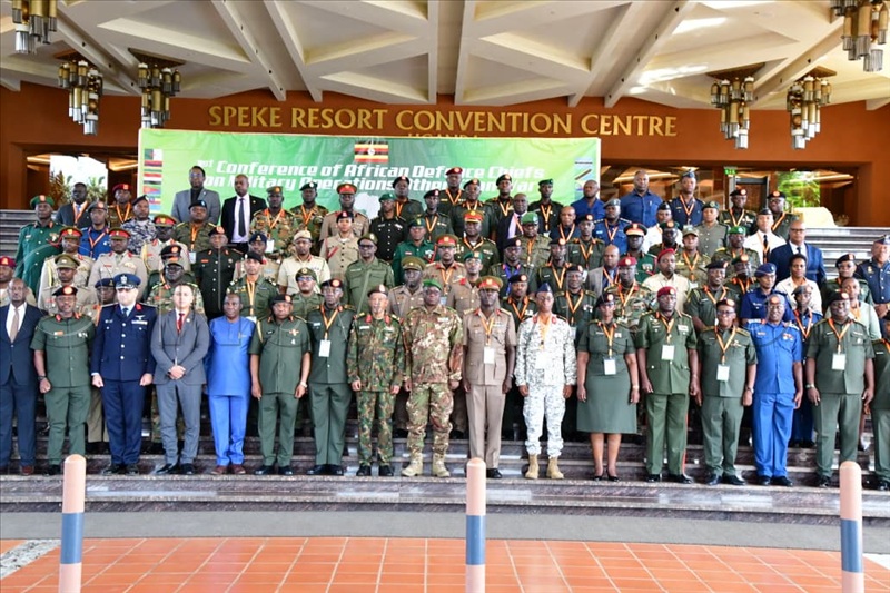 Opening the defence technical discussions, Uganda People&rsquo;s Defence Forces (UPDF) Chief of Joint Staff, Lt Gen Jack Bakasumba, called for stronger African cooperation and practical coordination among militaries to address emerging and increasingly complex security threats facing the continent. (All Photos by Mpalanyi Ssentongo)