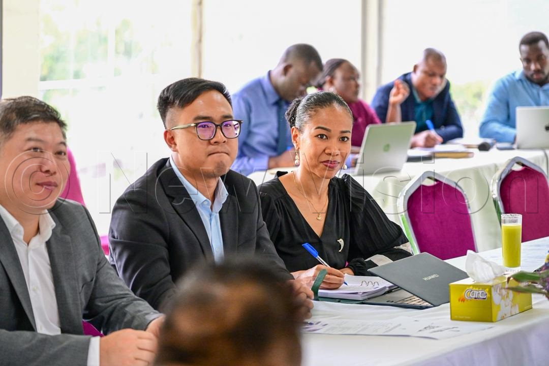 Executives during the meeting. (Credit: Miriam Namutebi)