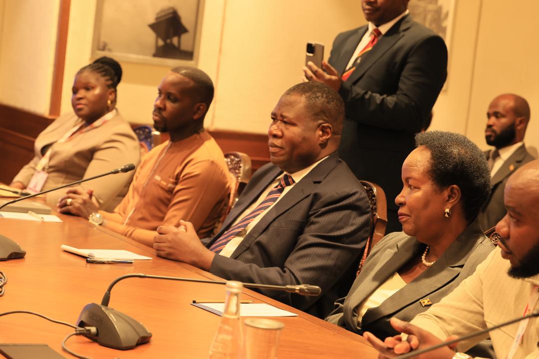 The Speaker of the Ugandan Parliament, Jacob Marksons Oboth. (Courtesy)